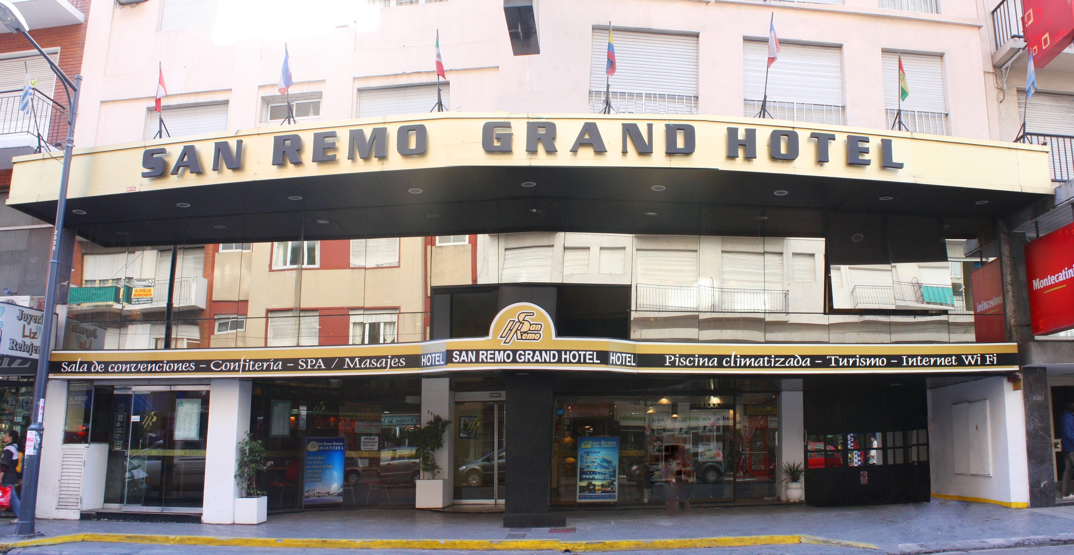 San Remo Grand Hotel Mar del Plata Eksteriør bilde
